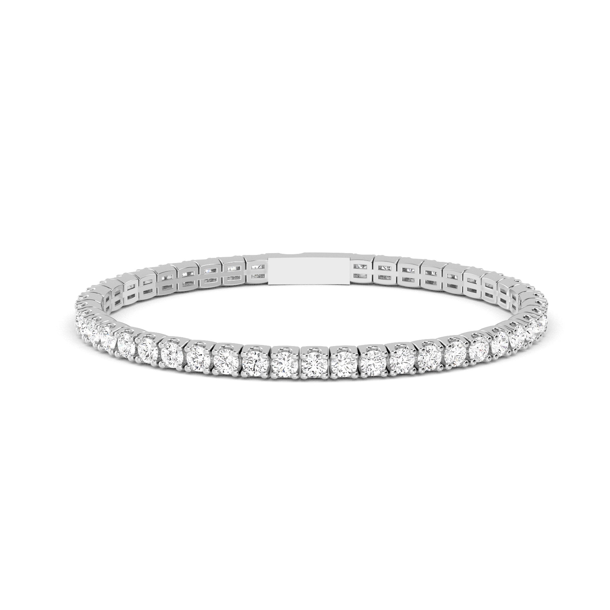 Classic Tennis Diamond Gold Bracelet