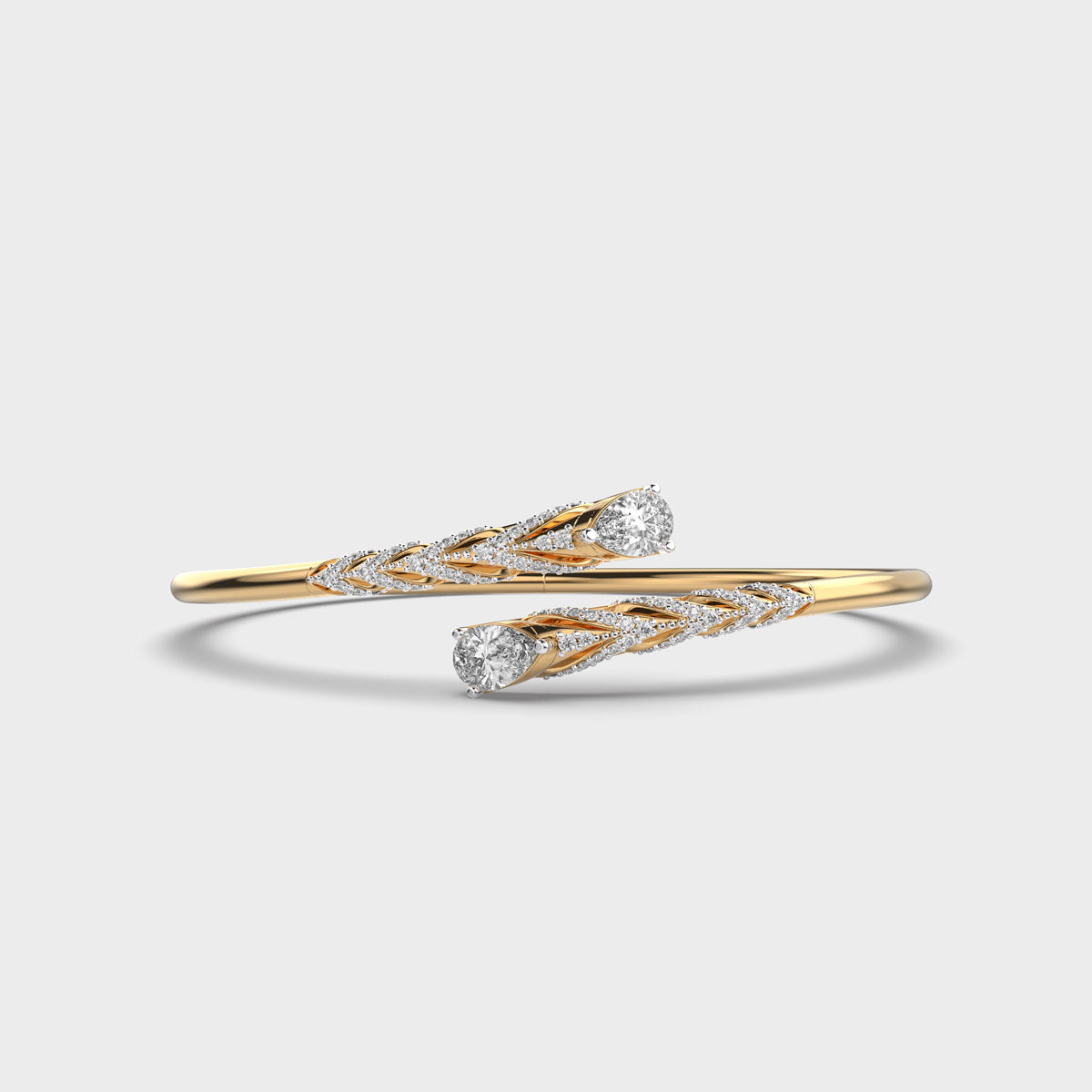 Fiesty Diva Diamond Gold Bracelet