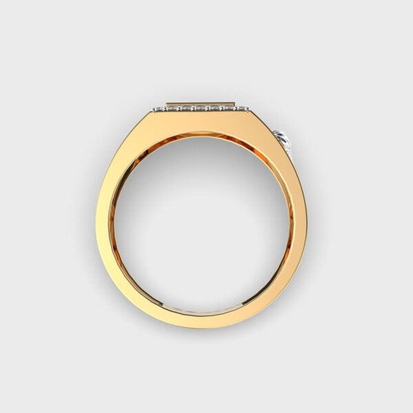 Shree Ram’s Pious Diamond Gold Ring