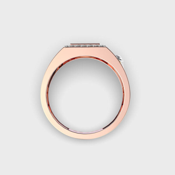 Shree Ram’s Pious Diamond Gold Ring