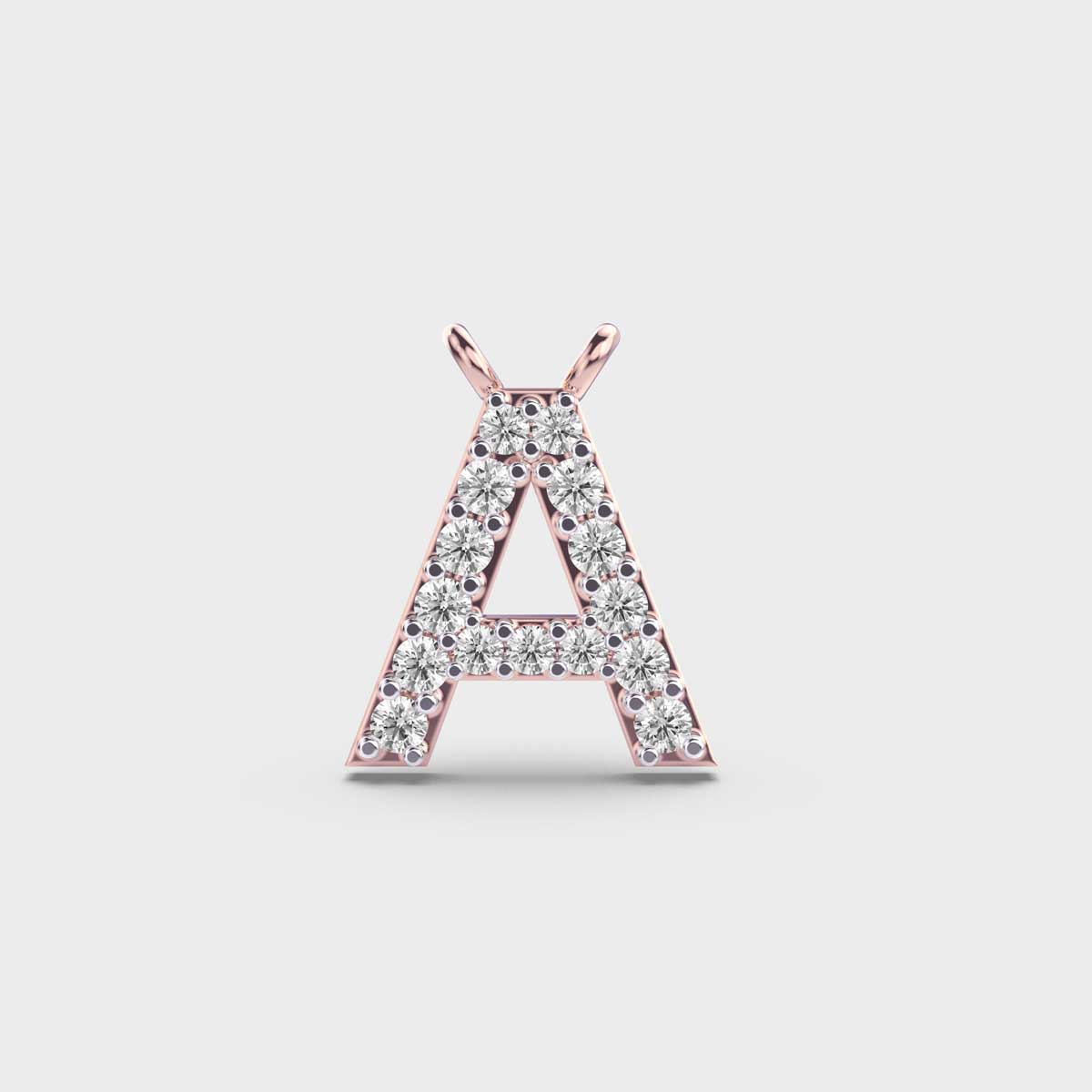 Adorable ‘A’ Diamond Yellow Gold Pendant (Without Chain)