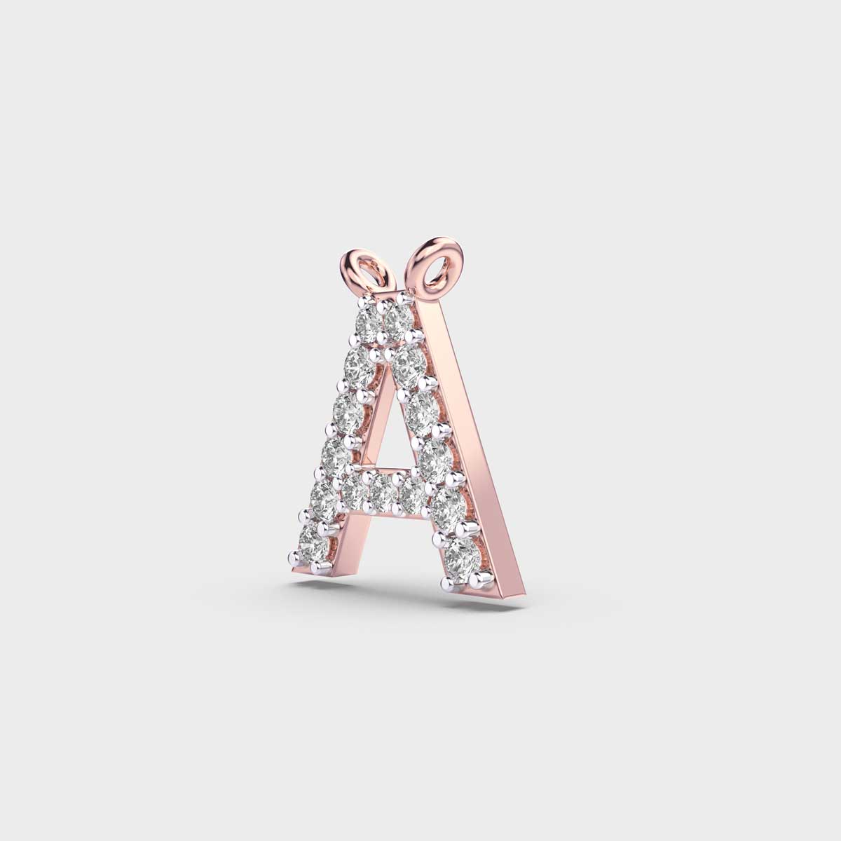 Adorable ‘A’ Diamond Yellow Gold Pendant (Without Chain)