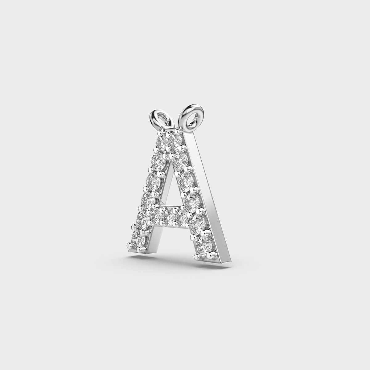 Adorable ‘A’ Diamond Yellow Gold Pendant (Without Chain)