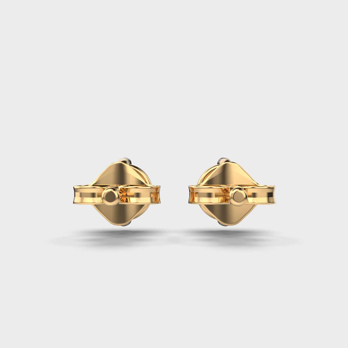 60 Cent Classic Diamond Gold Studs