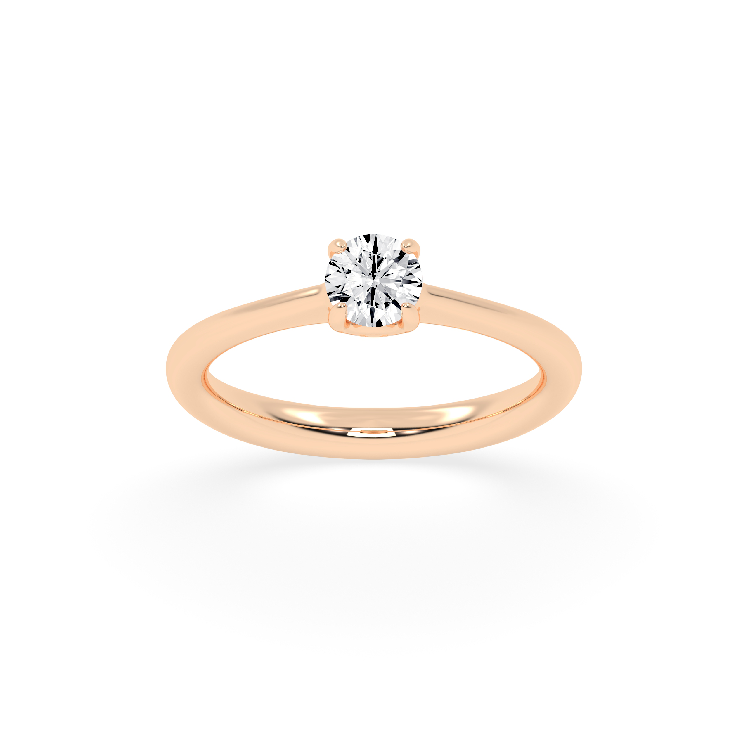 50 Cent Classic Solitaire Ring