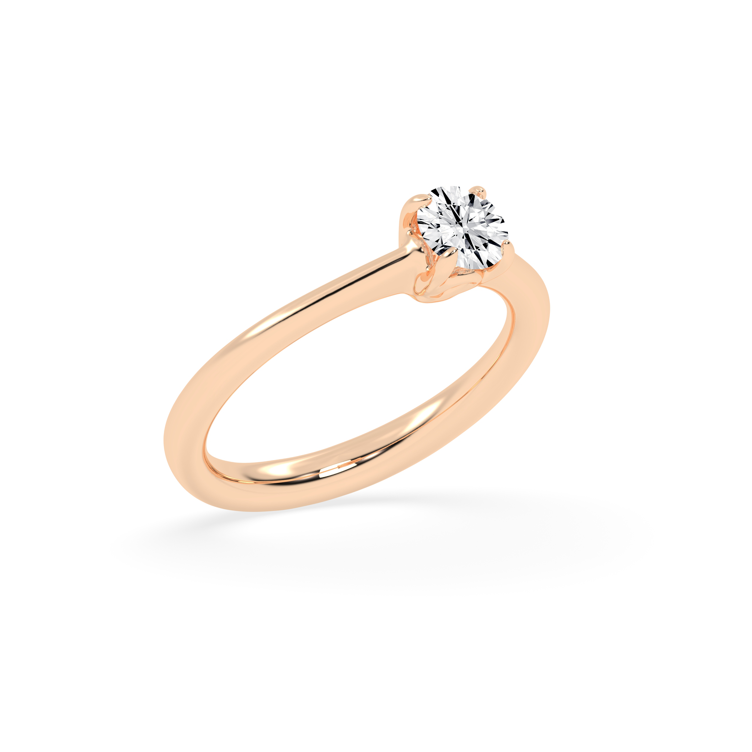 50 Cent Classic Solitaire Ring