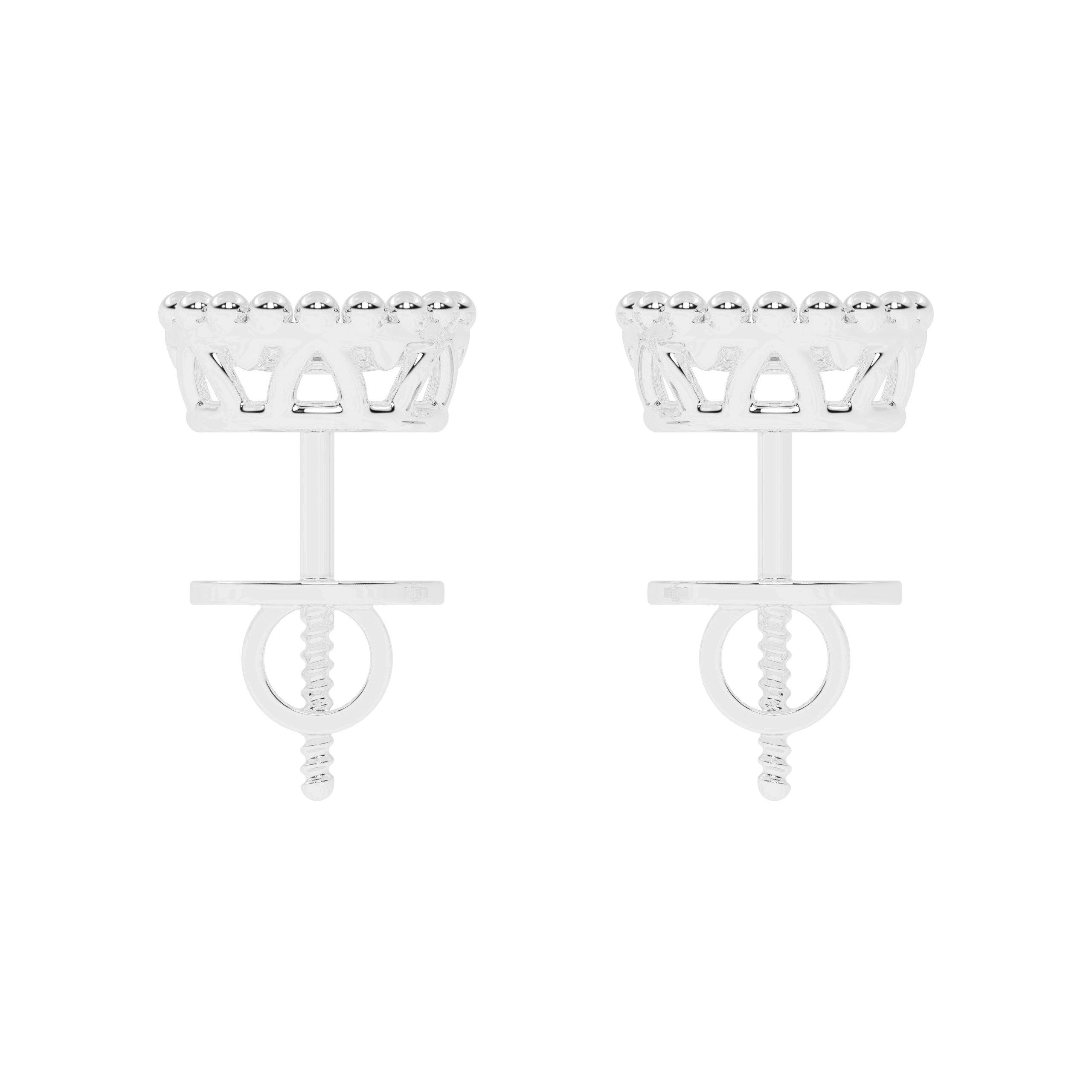 Elegant Diamond Stud Earrings