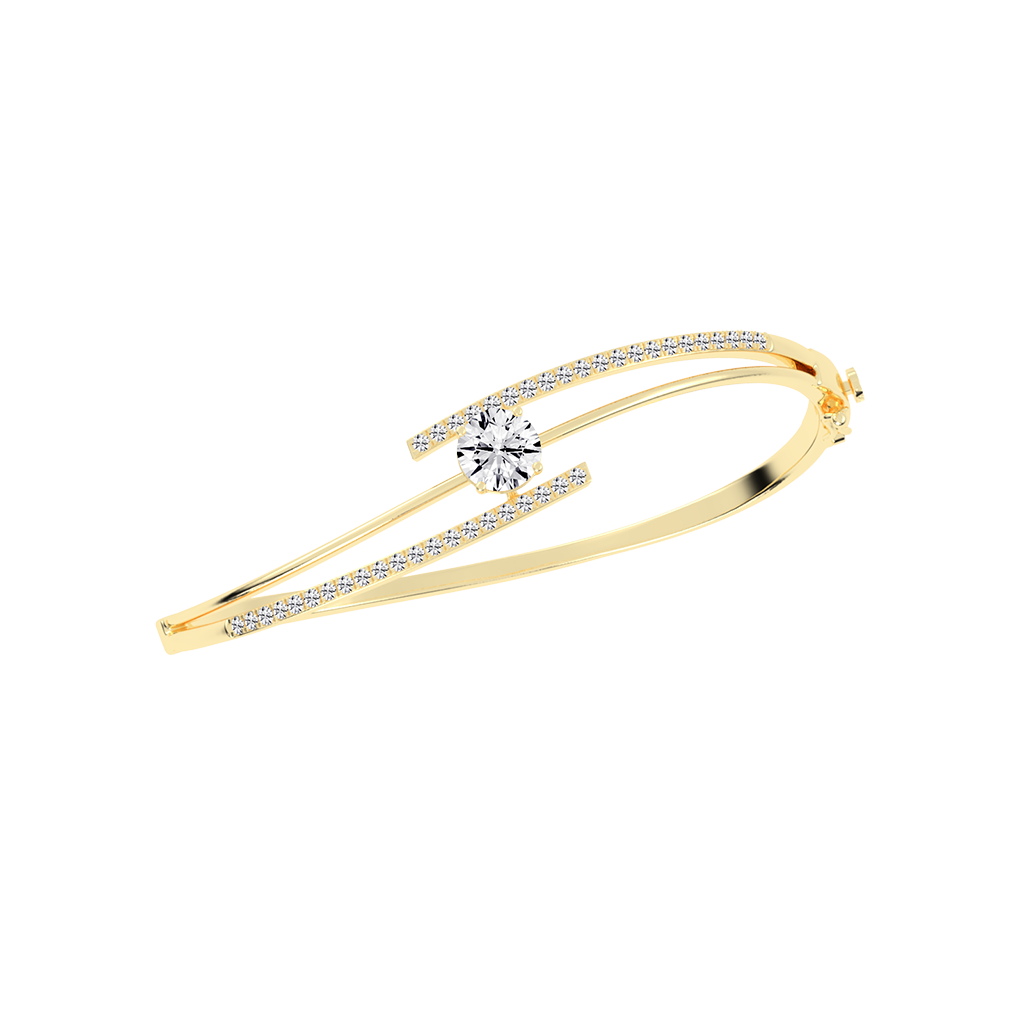 Luxurious Diamond Gold Bracelet