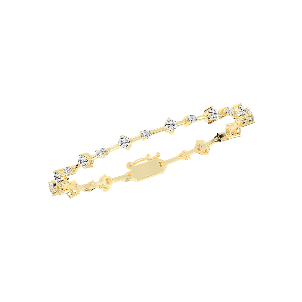 Diamond Delights Gold Bracelet