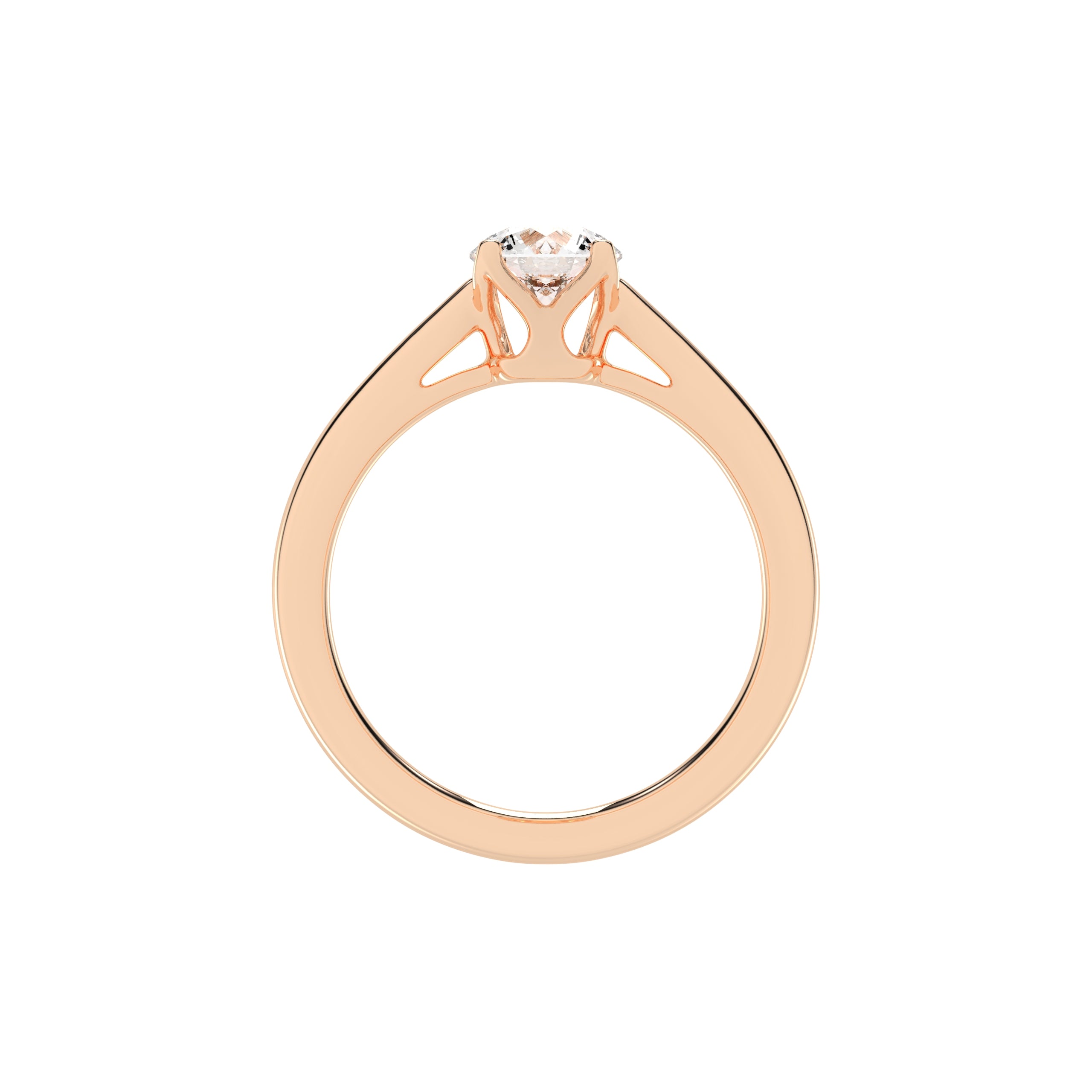 80 Cent Classic Solitaire Ring