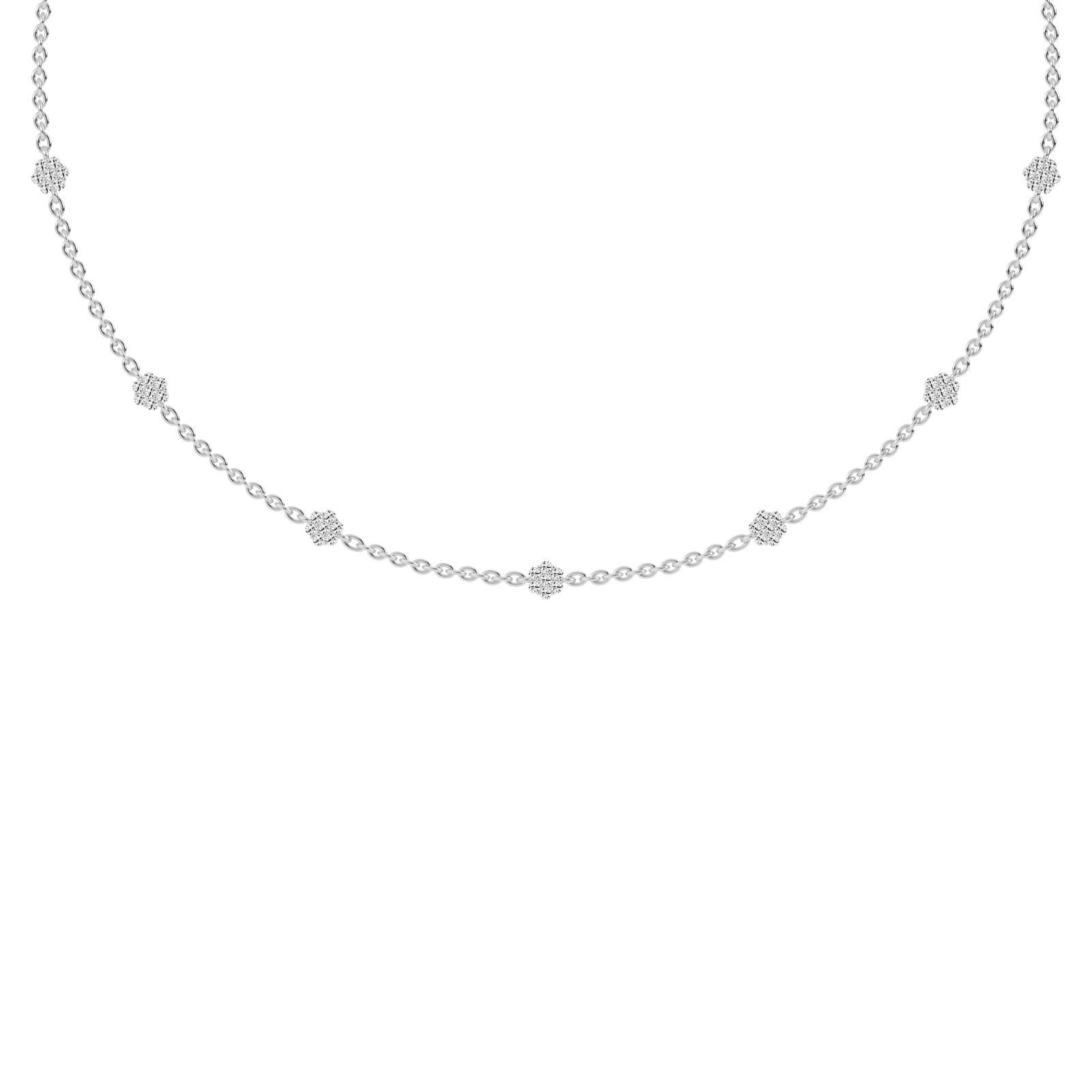 Timeless grace diamond Gold necklace