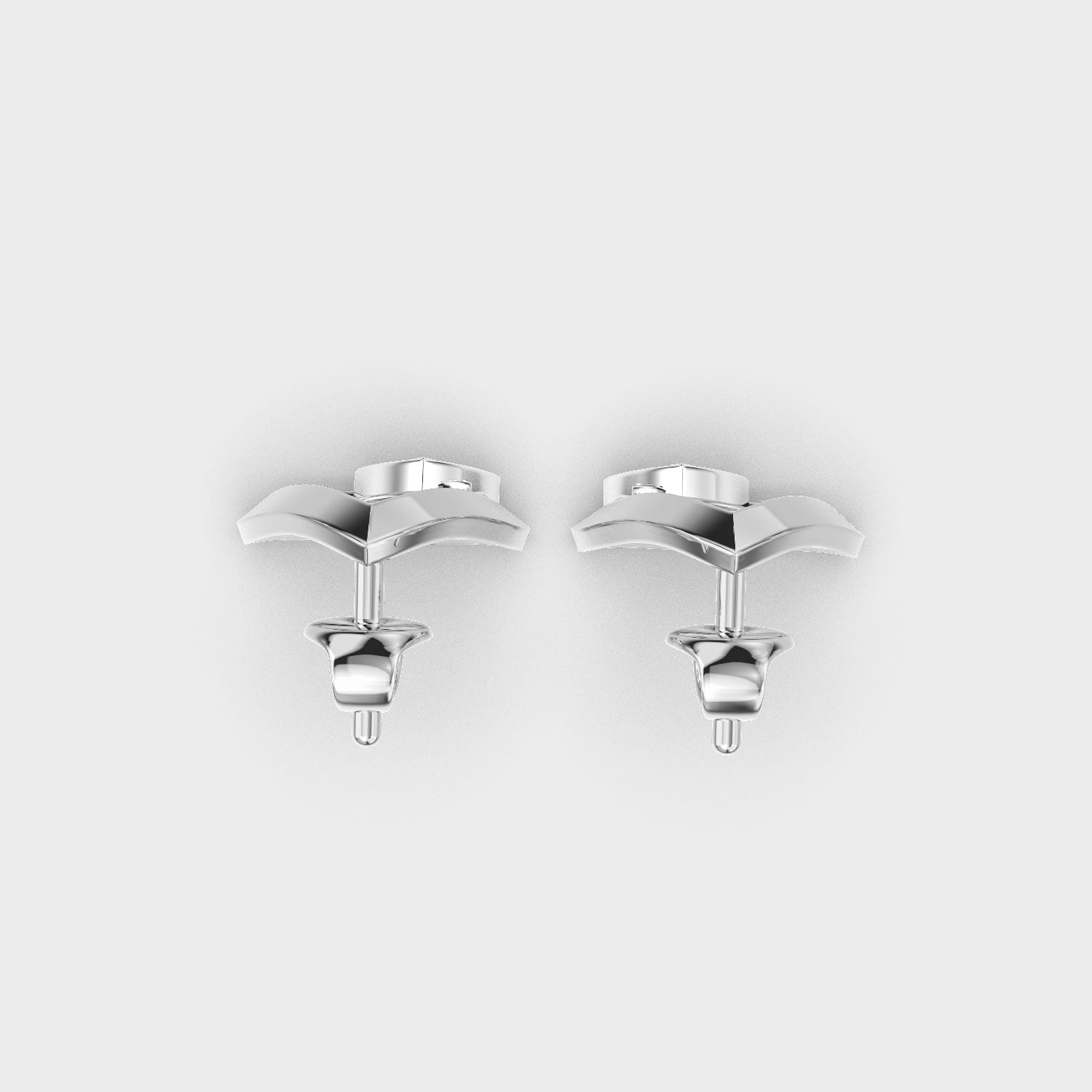 Edgy Spark Diamond Studs