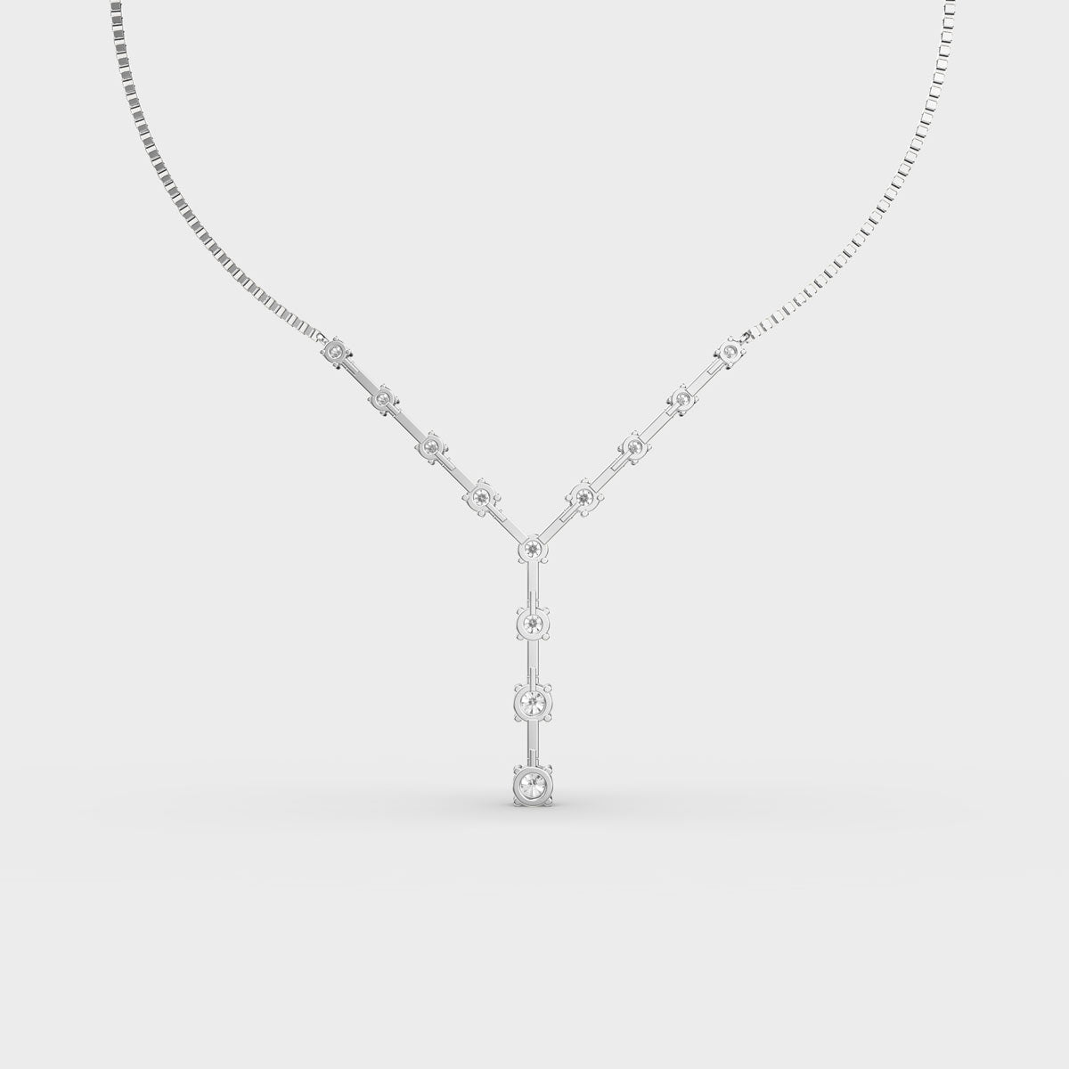 Stellar Diva Diamond Necklace