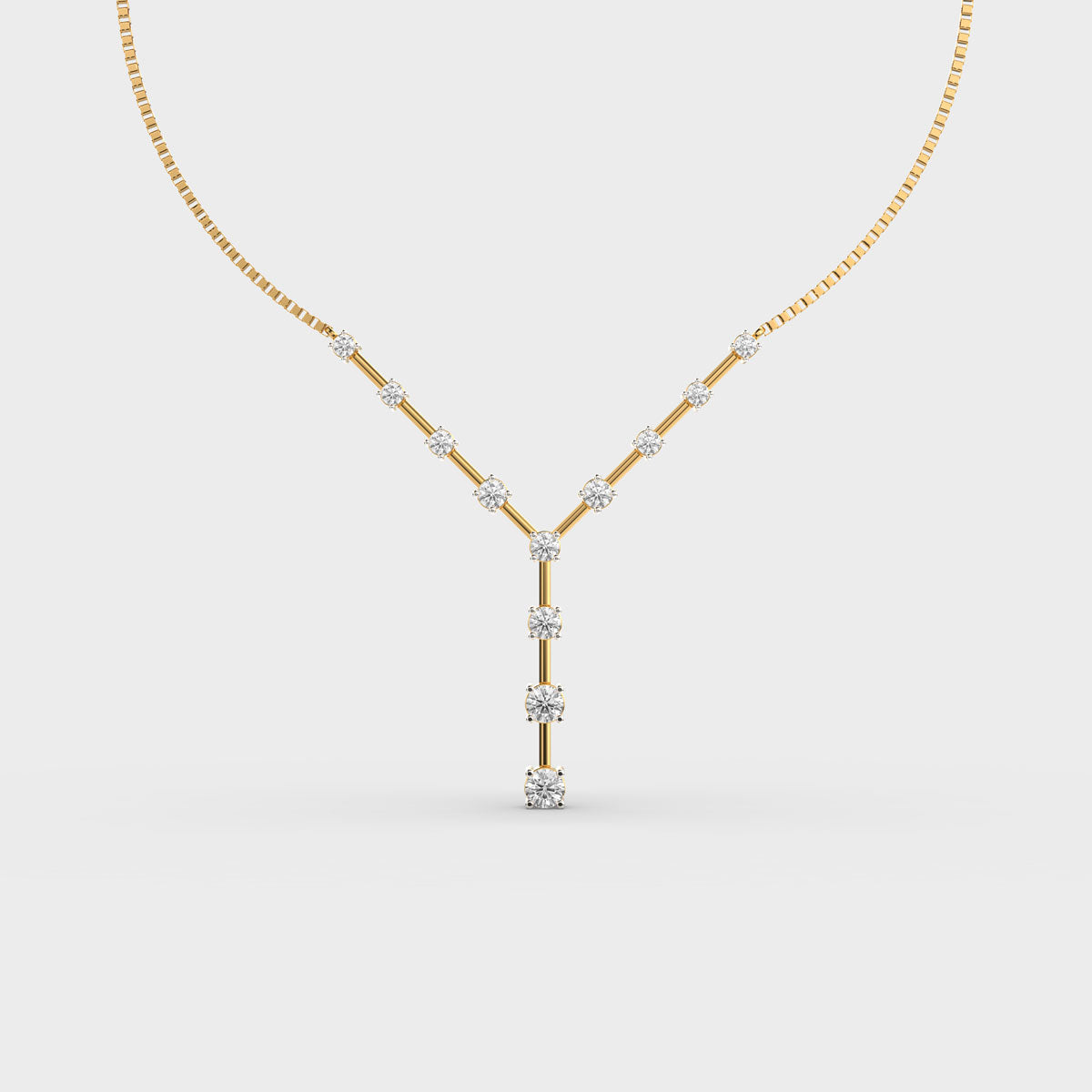 Stellar Diva Diamond Necklace