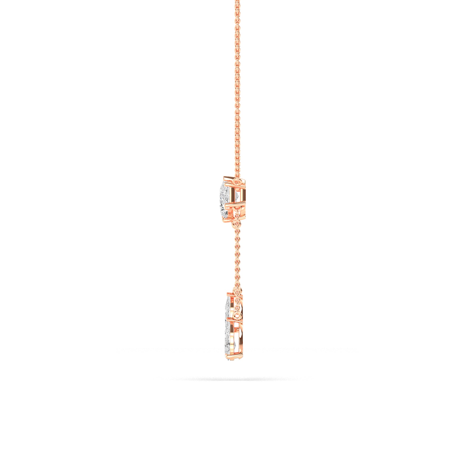 Multi-Drop Diamond Gold Pendant