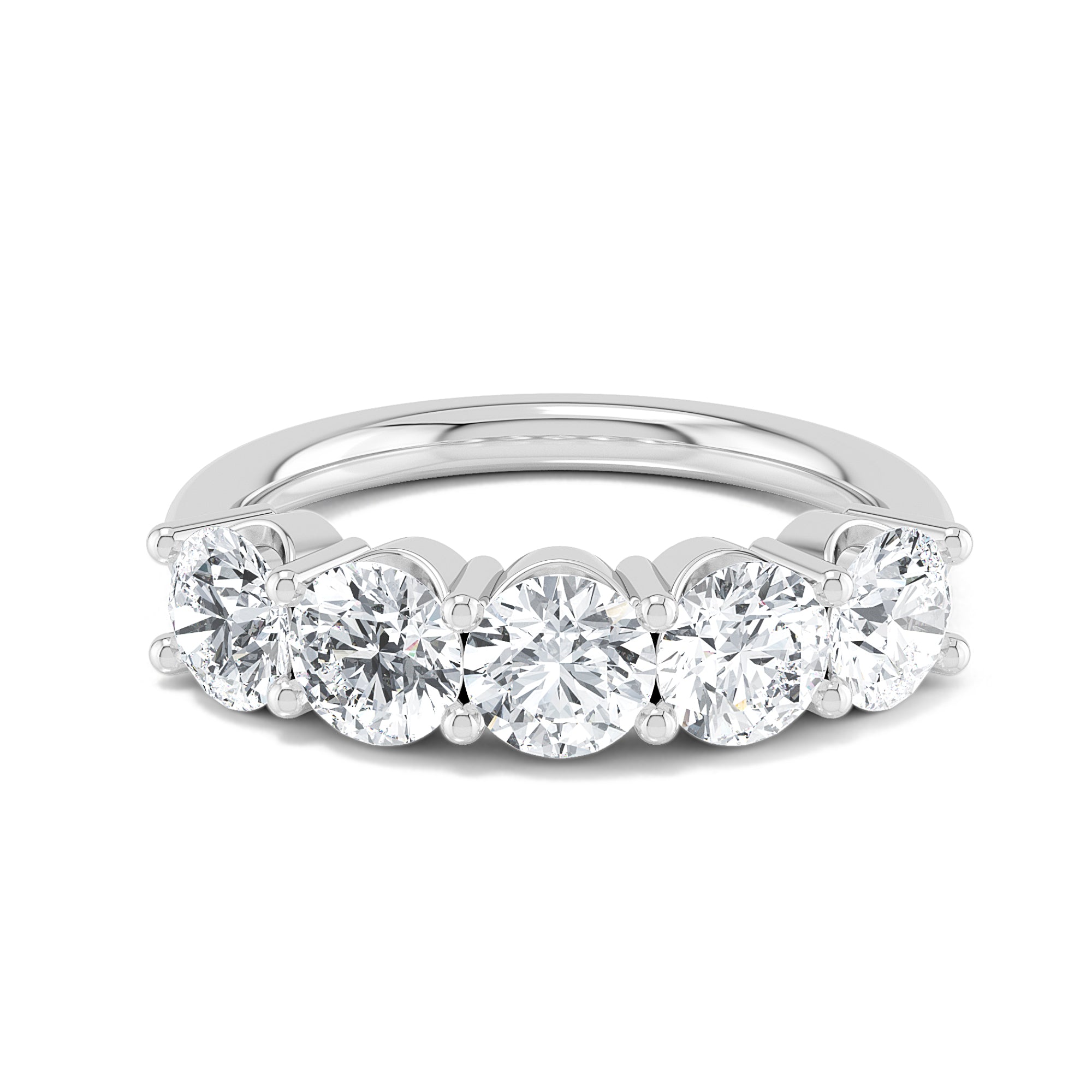 Five-Stone Diamond Harmony Gold Ring