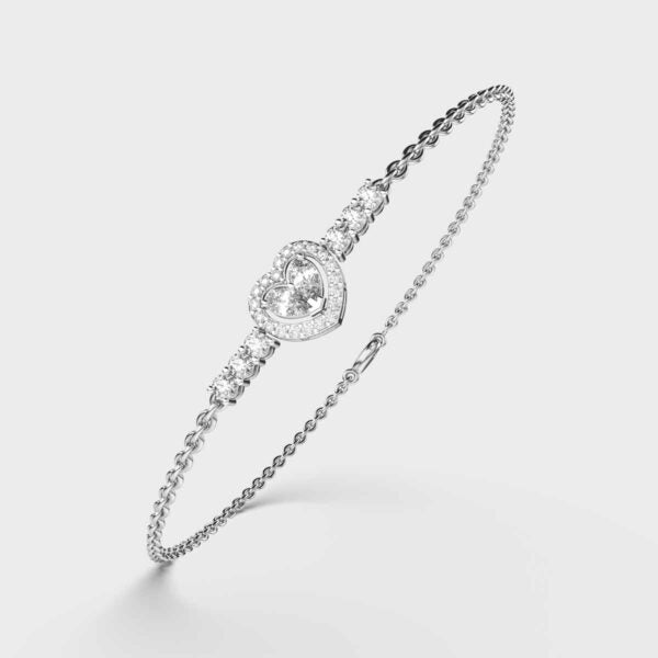 Hearty Delight Diamond Gold Bracelet