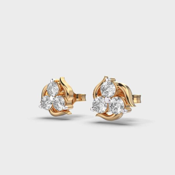 Blooming Buds Diamond Studs