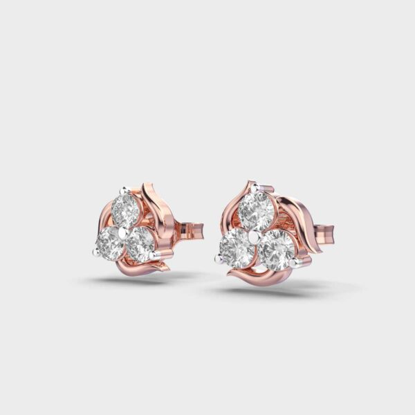 Blooming Buds Diamond Studs