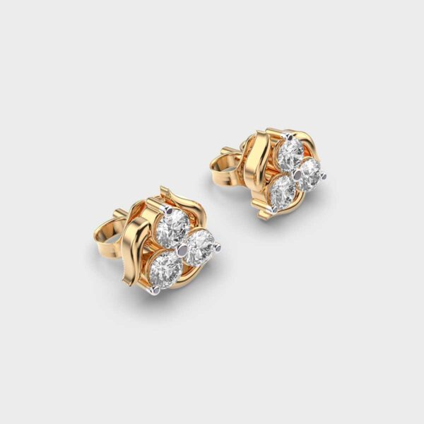 Blooming Buds Diamond Studs