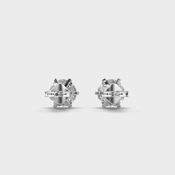 1 Carat Classic Solitaire Studs