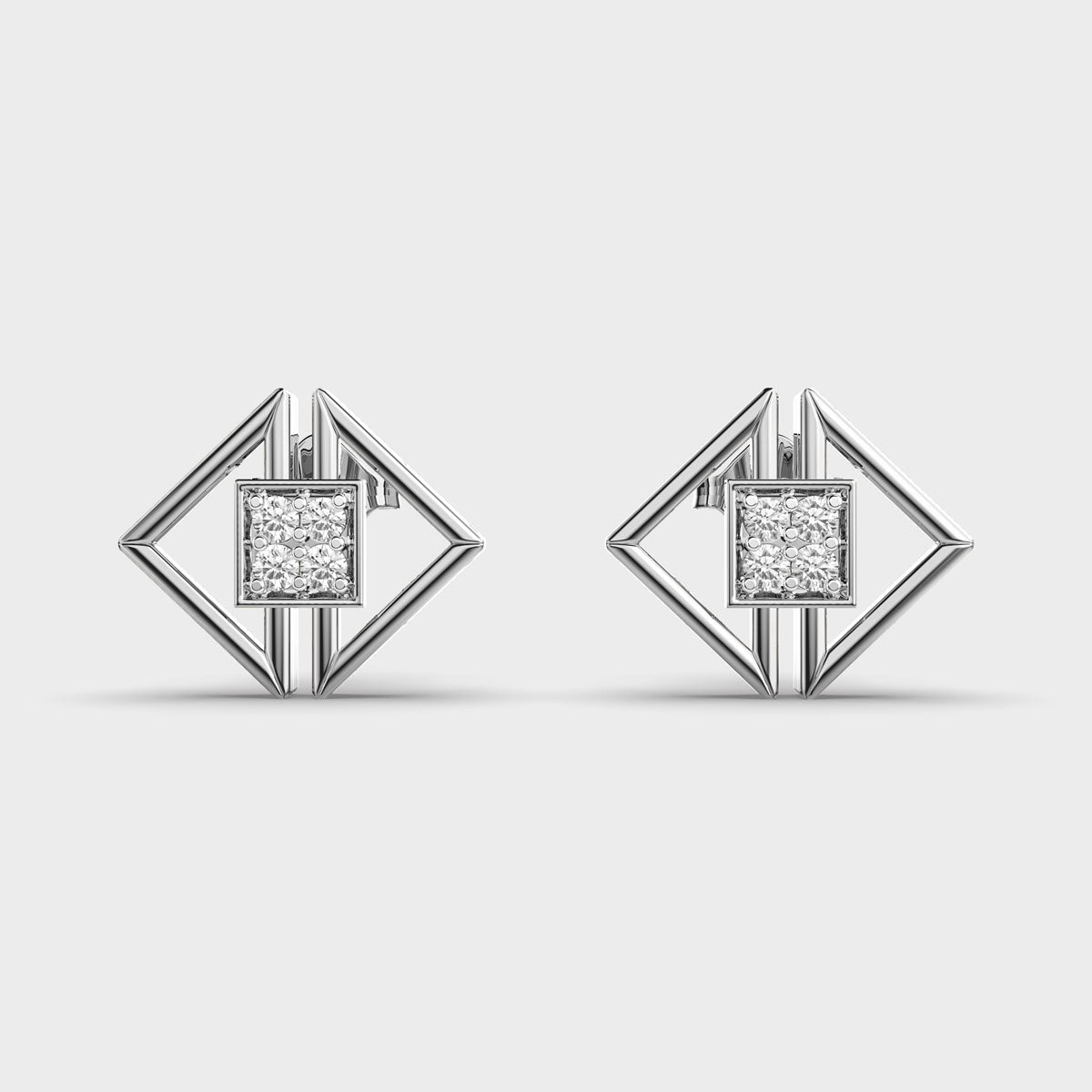 Twin Triangle Studs