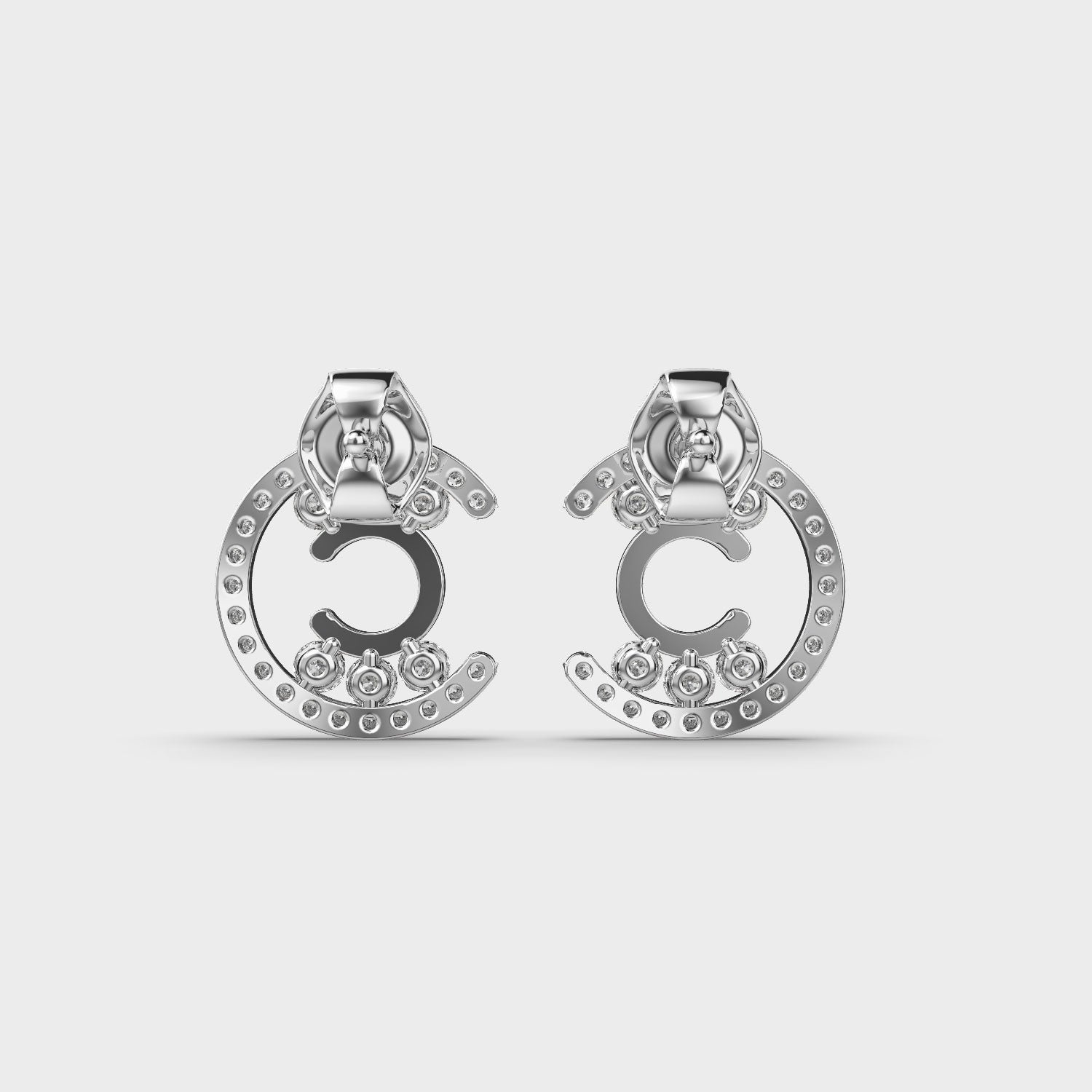 Aurora Gleam Diamond Earrings