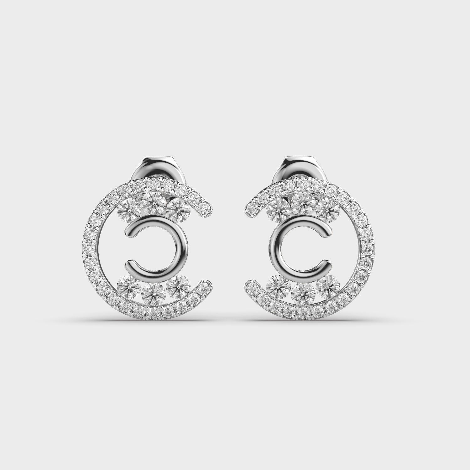 Aurora Gleam Diamond Earrings