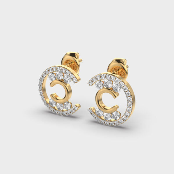 Aurora Gleam Diamond Earrings