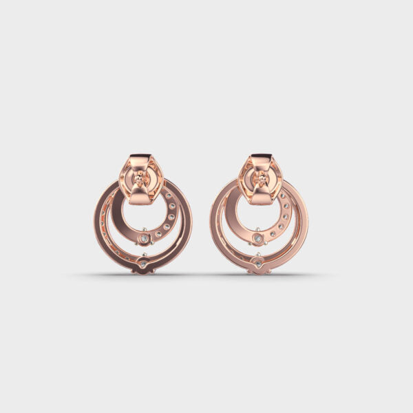 Radiant Rounds Diamond Earrings