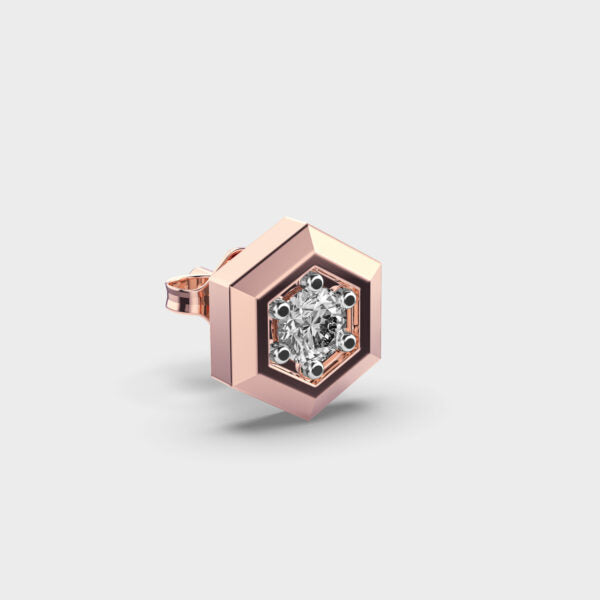 Penta Love Men’s Diamond Studs