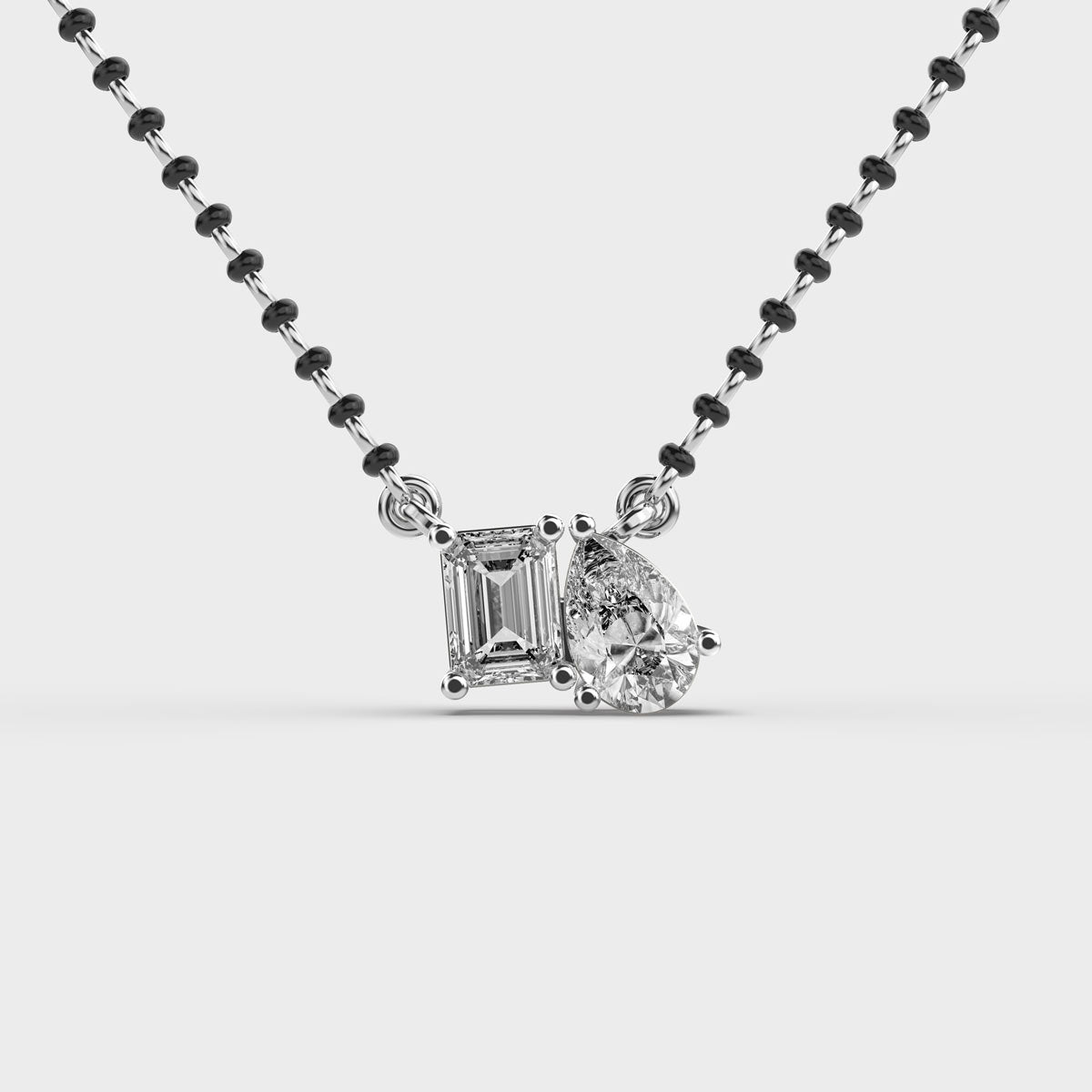 Uniquely Together Diamond Pendant (With Chain)