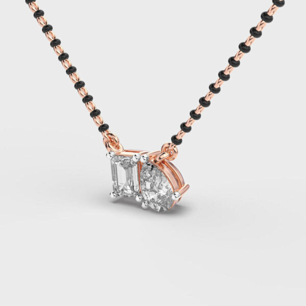 Uniquely Together Diamond Pendant (With Chain)