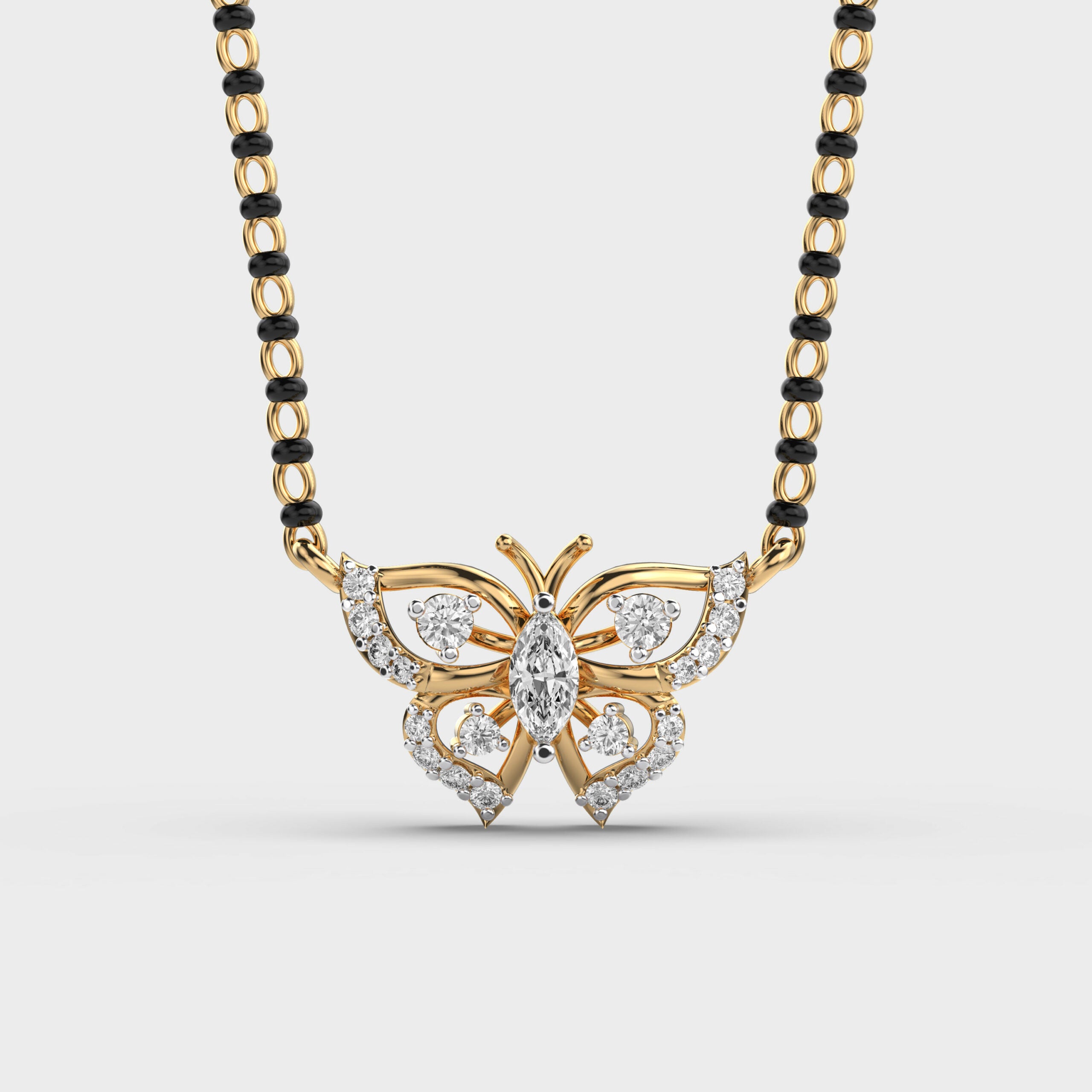 Lab Grown Diamond Mangalsutra