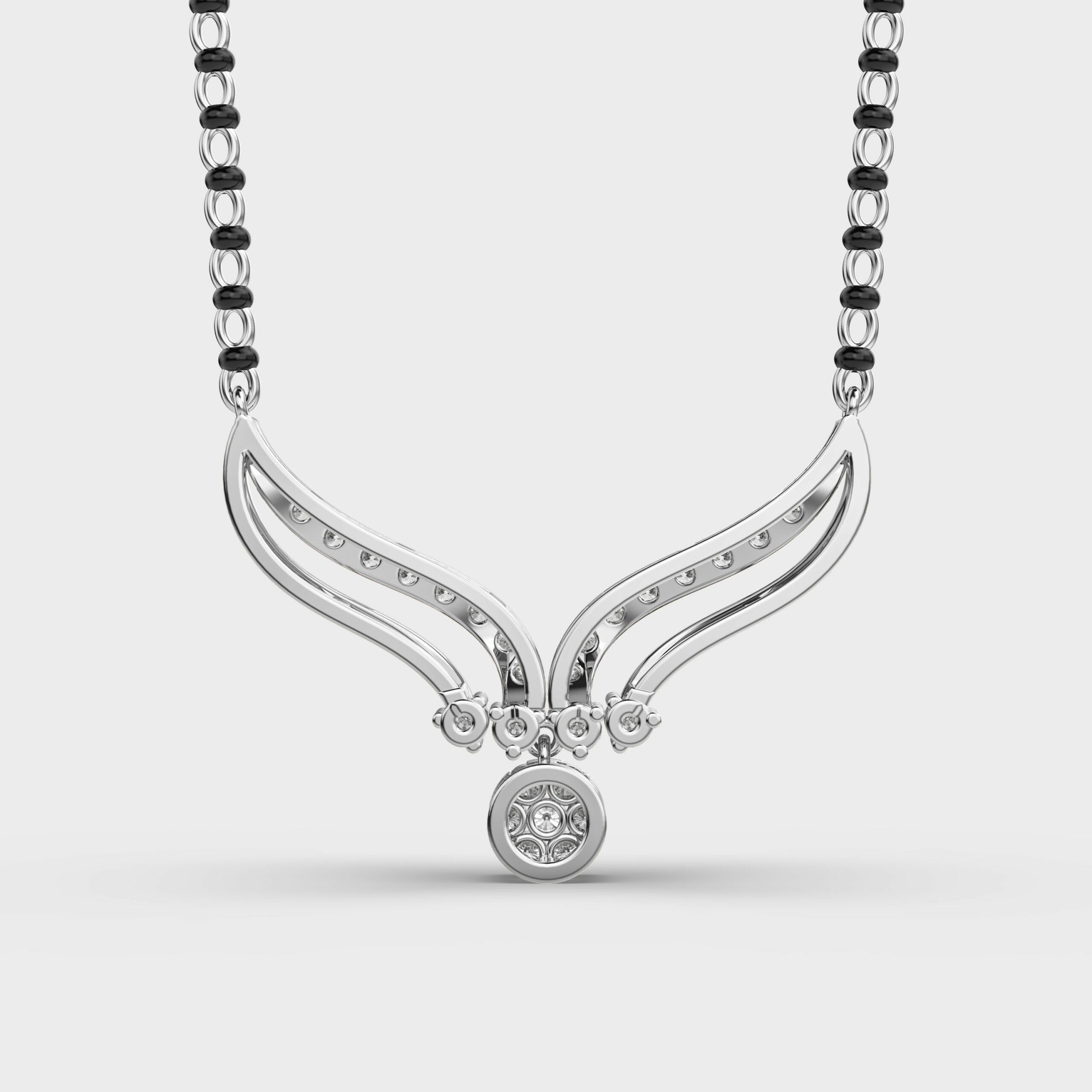 Mrs. Fabulous Diamond Mangalsutra (With Chain)