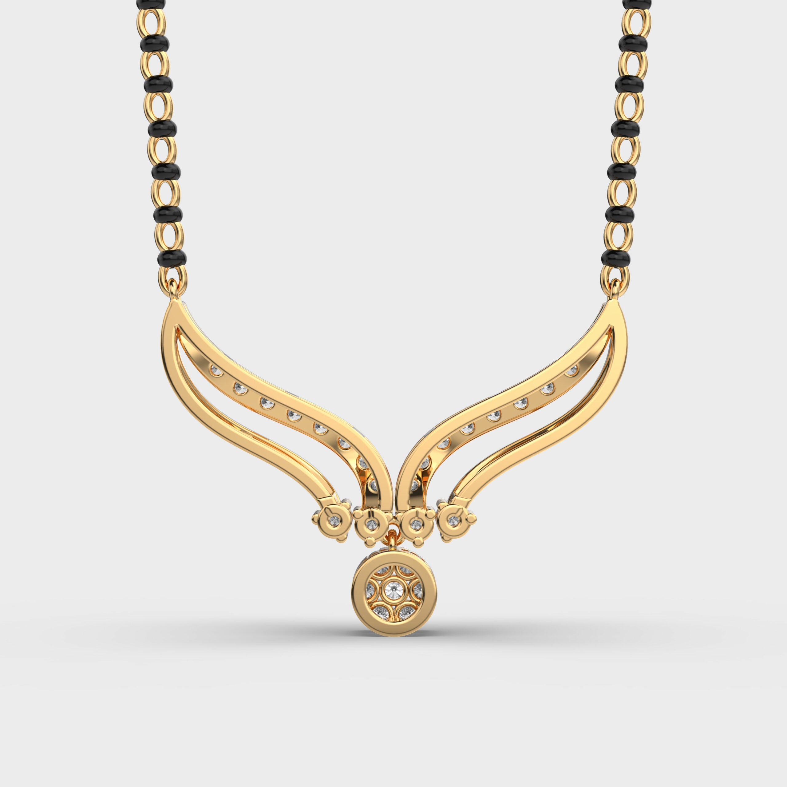 Mrs. Fabulous Diamond Mangalsutra (With Chain)