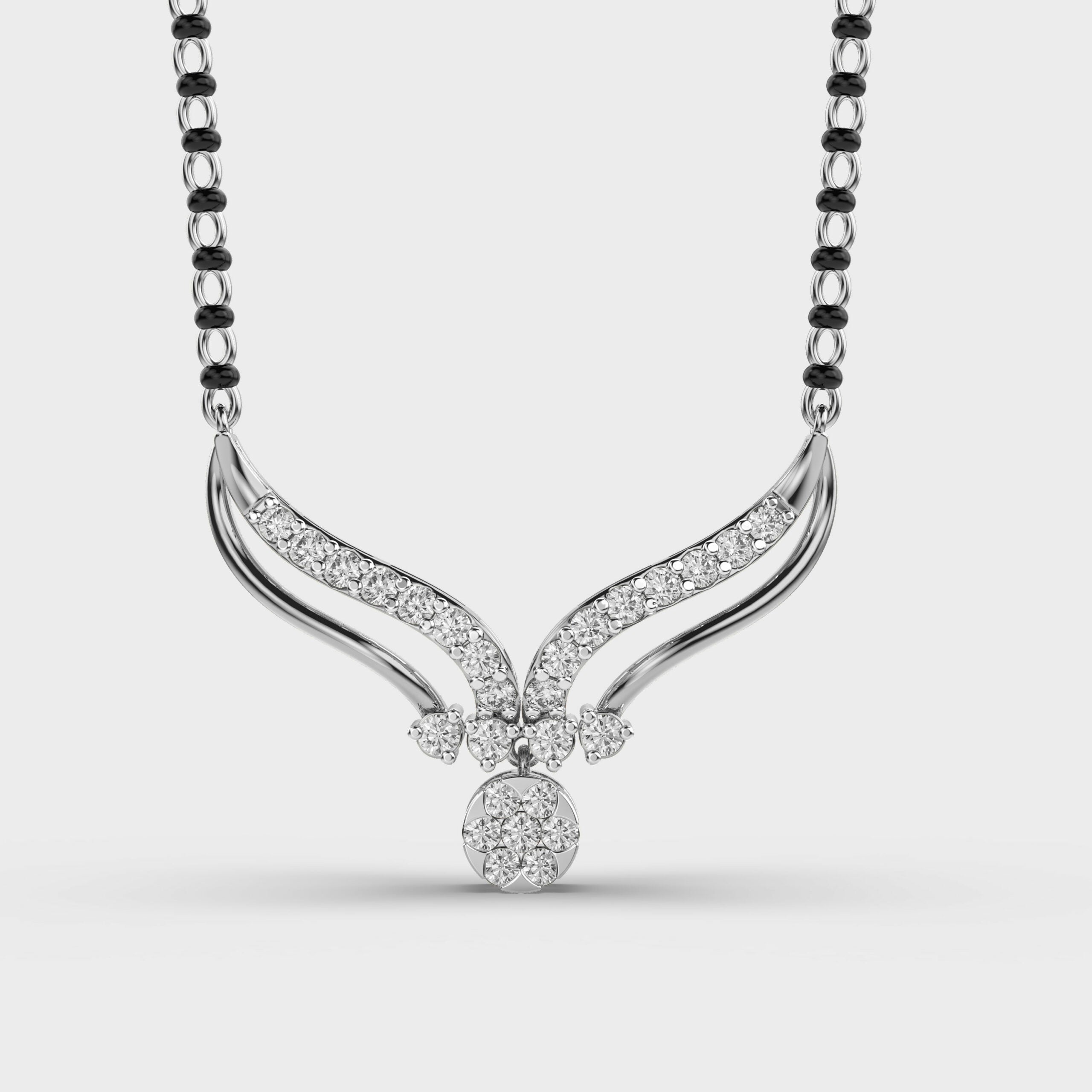 Mrs. Fabulous Diamond Mangalsutra (With Chain)