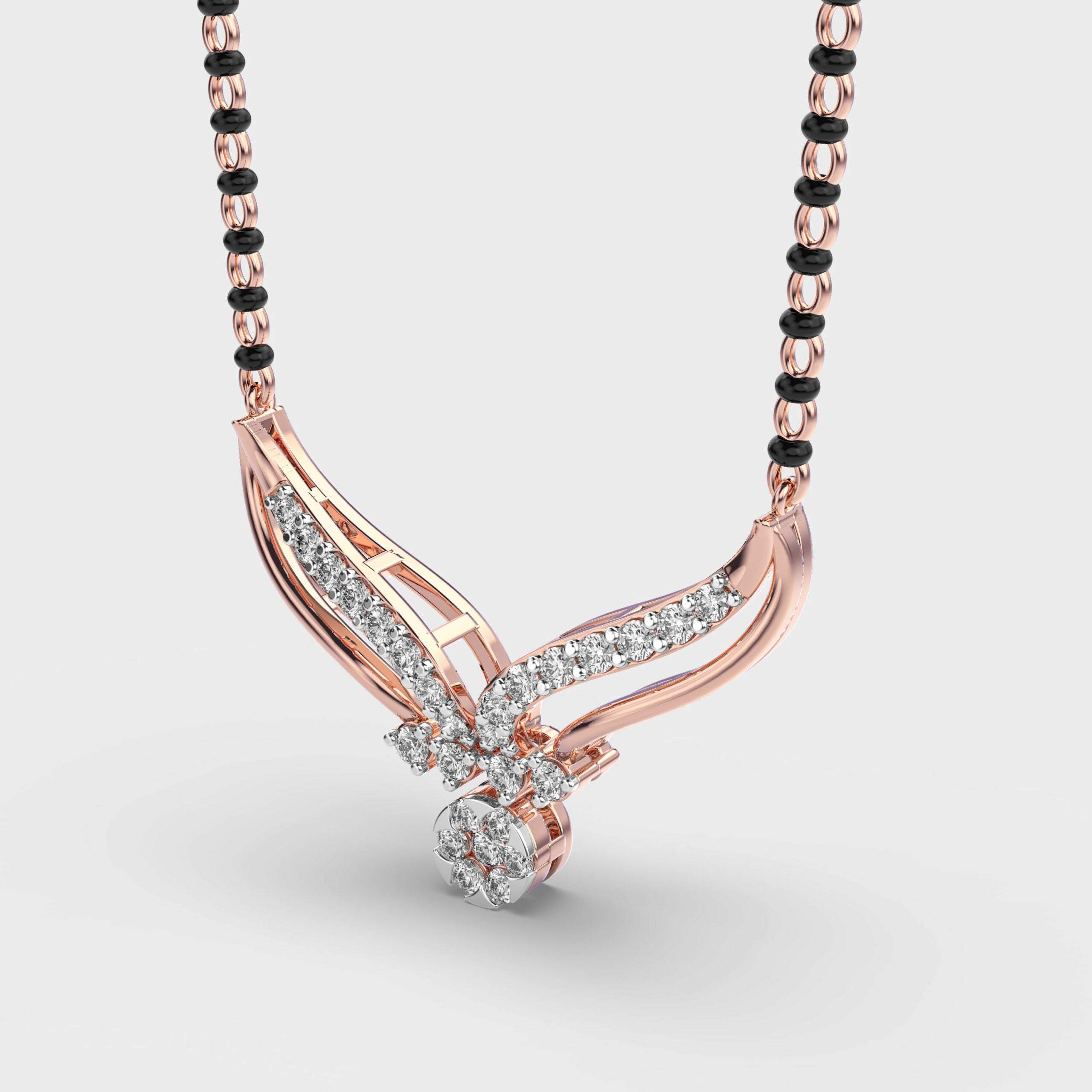 Mrs. Fabulous Diamond Mangalsutra (With Chain)