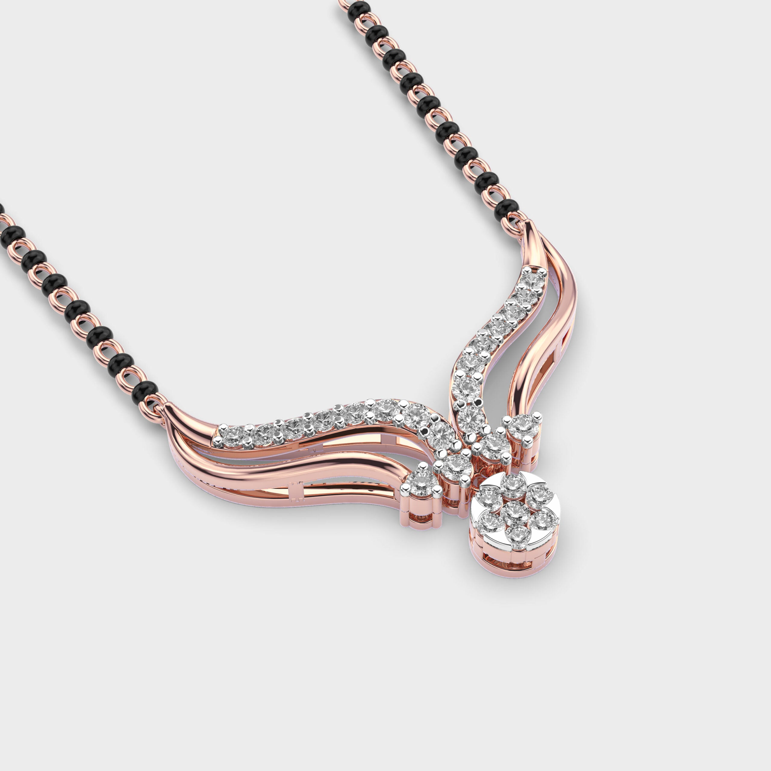 Mrs. Fabulous Diamond Mangalsutra (With Chain)