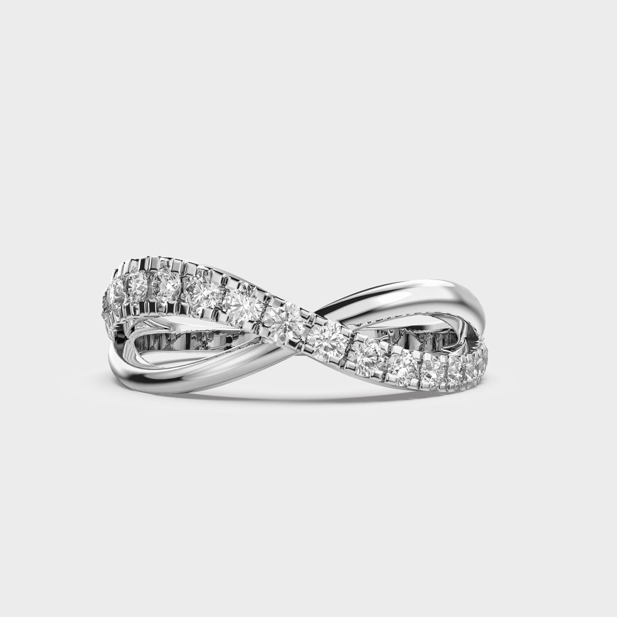 Rising Waves Diamond Ring