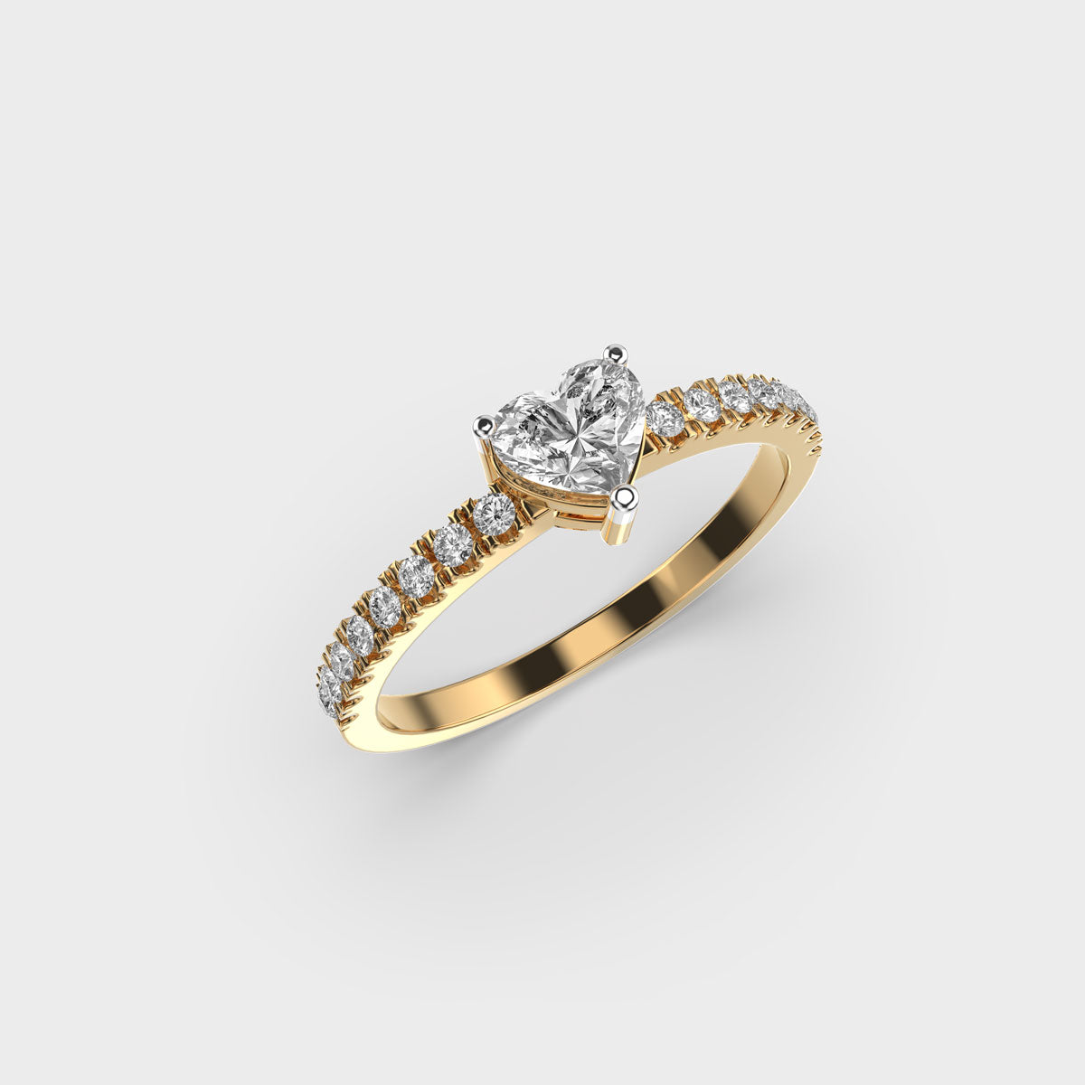 Sweetheart Diamond Ring