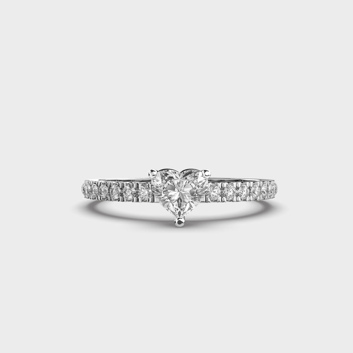 Sweetheart Diamond Ring