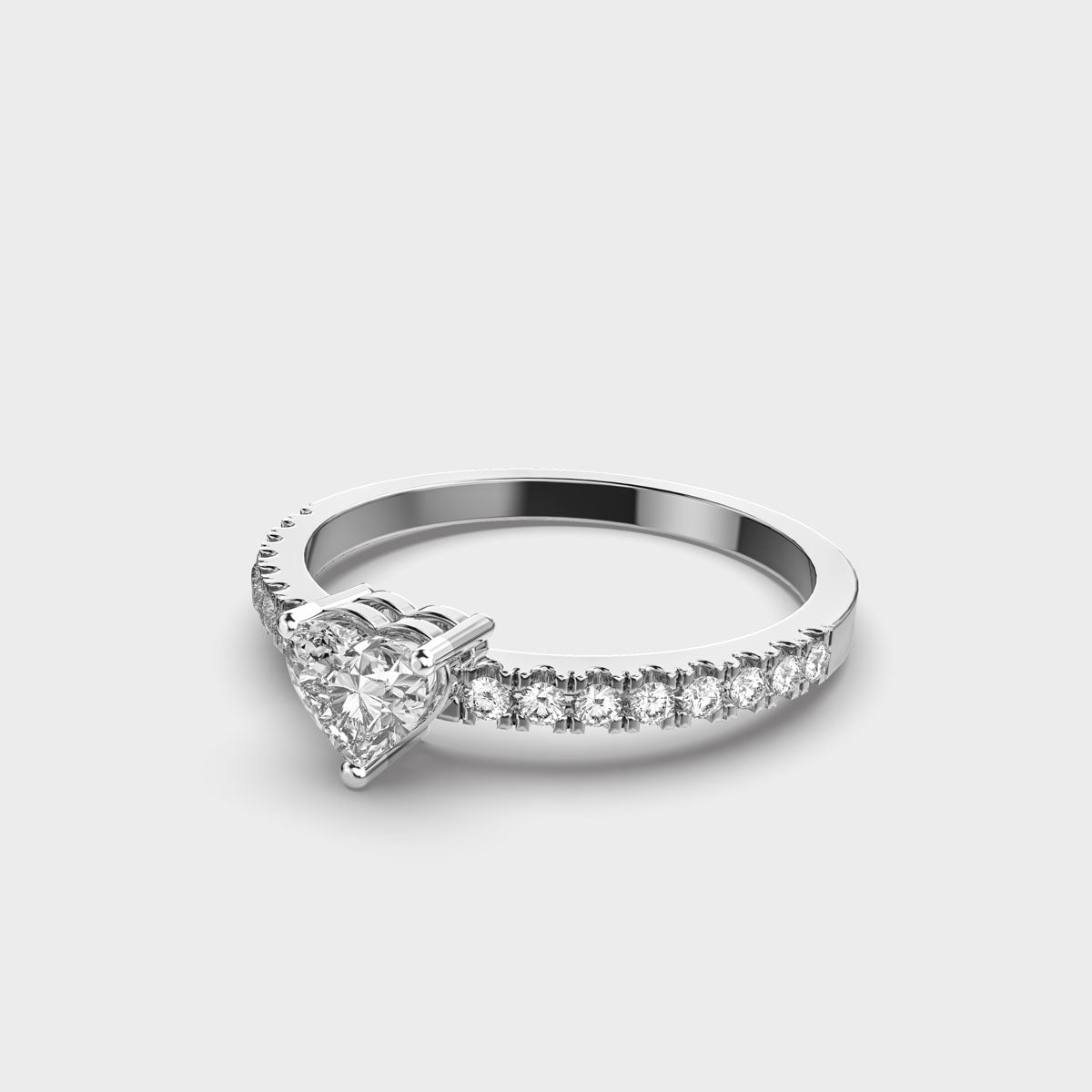 Sweetheart Diamond Ring