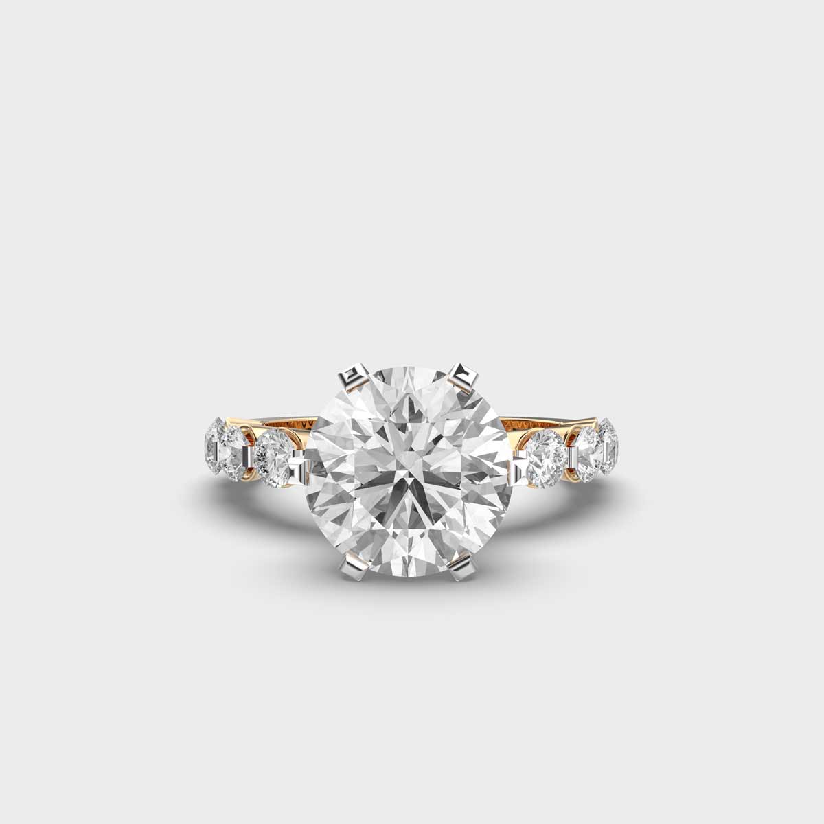 3 Carat Solitaire gold Ring