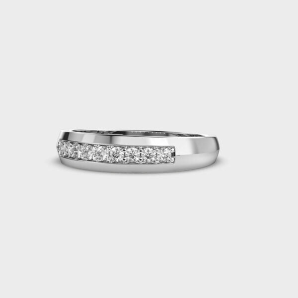 Vertex Line Diamond Ring