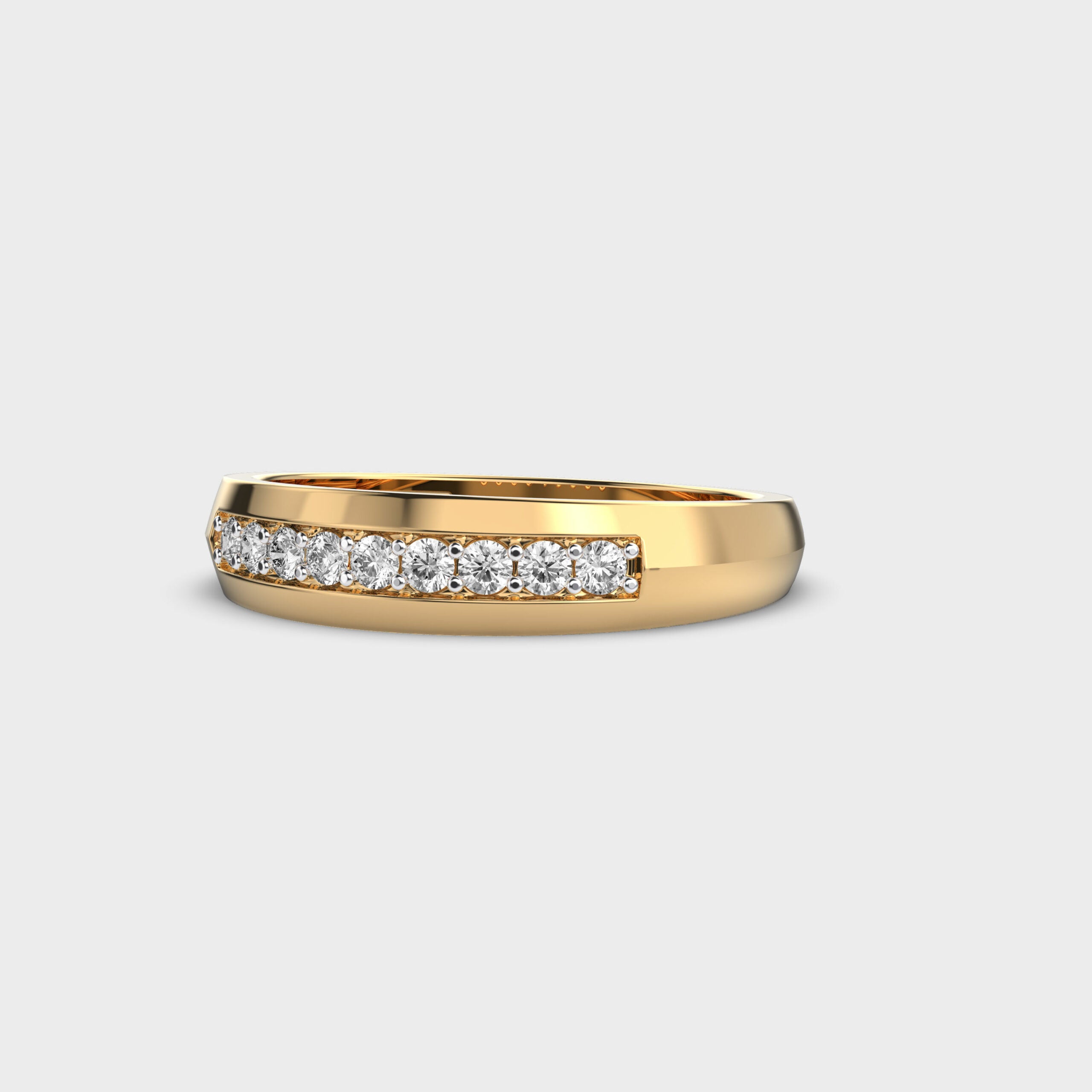 Vertex Line Diamond Ring