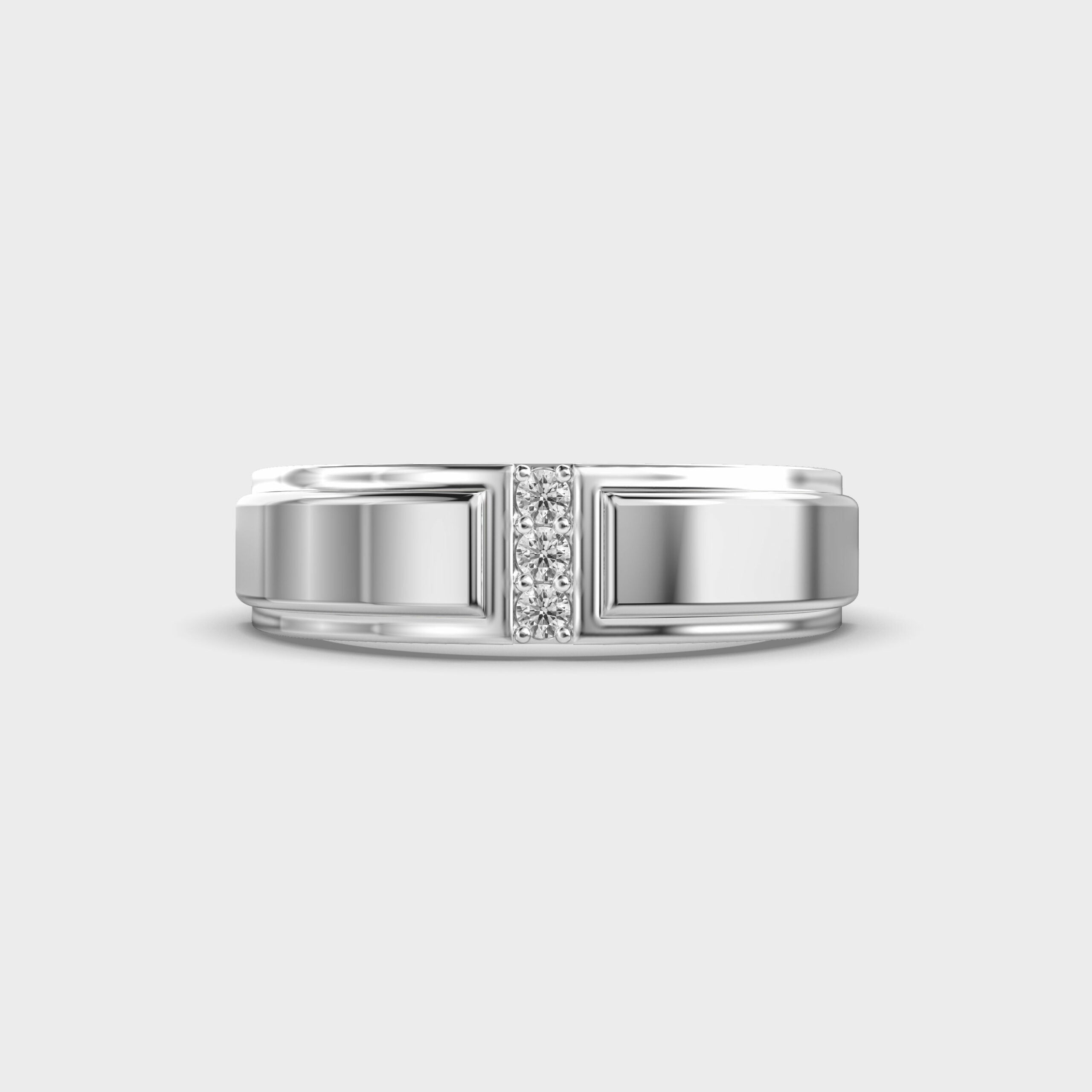 Quantum Glide Men’s Diamond Ring