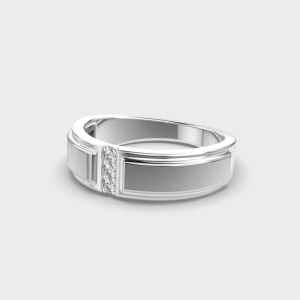 Quantum Glide Men’s Diamond Ring